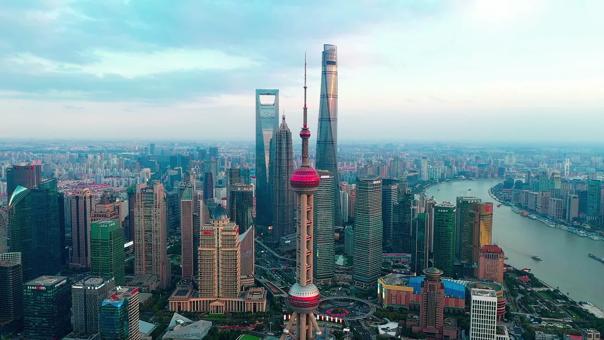 上海地标东方明珠视频的预览图