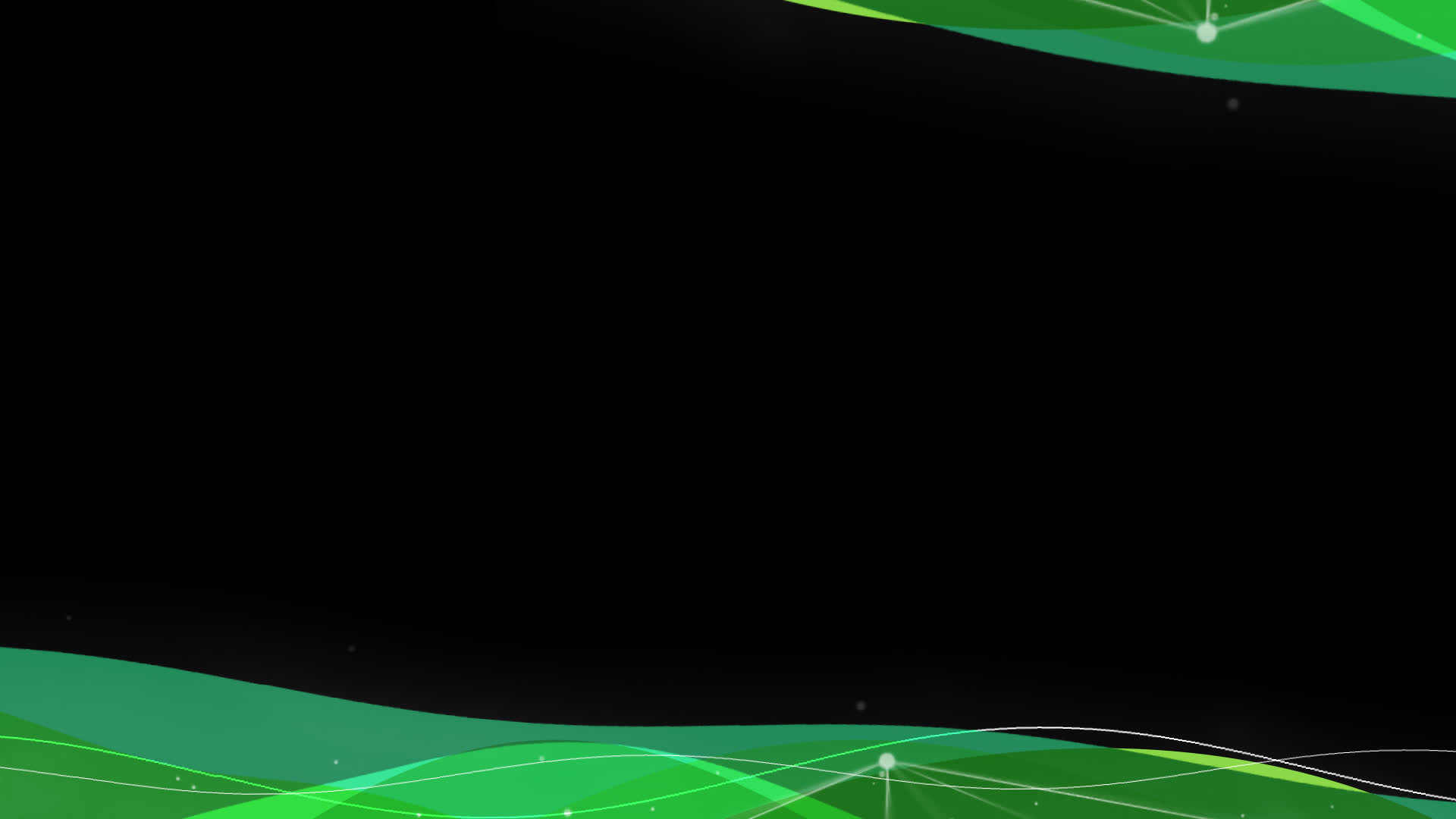 绿色简约科技感抽象波浪粒子边框遮罩视频的预览图