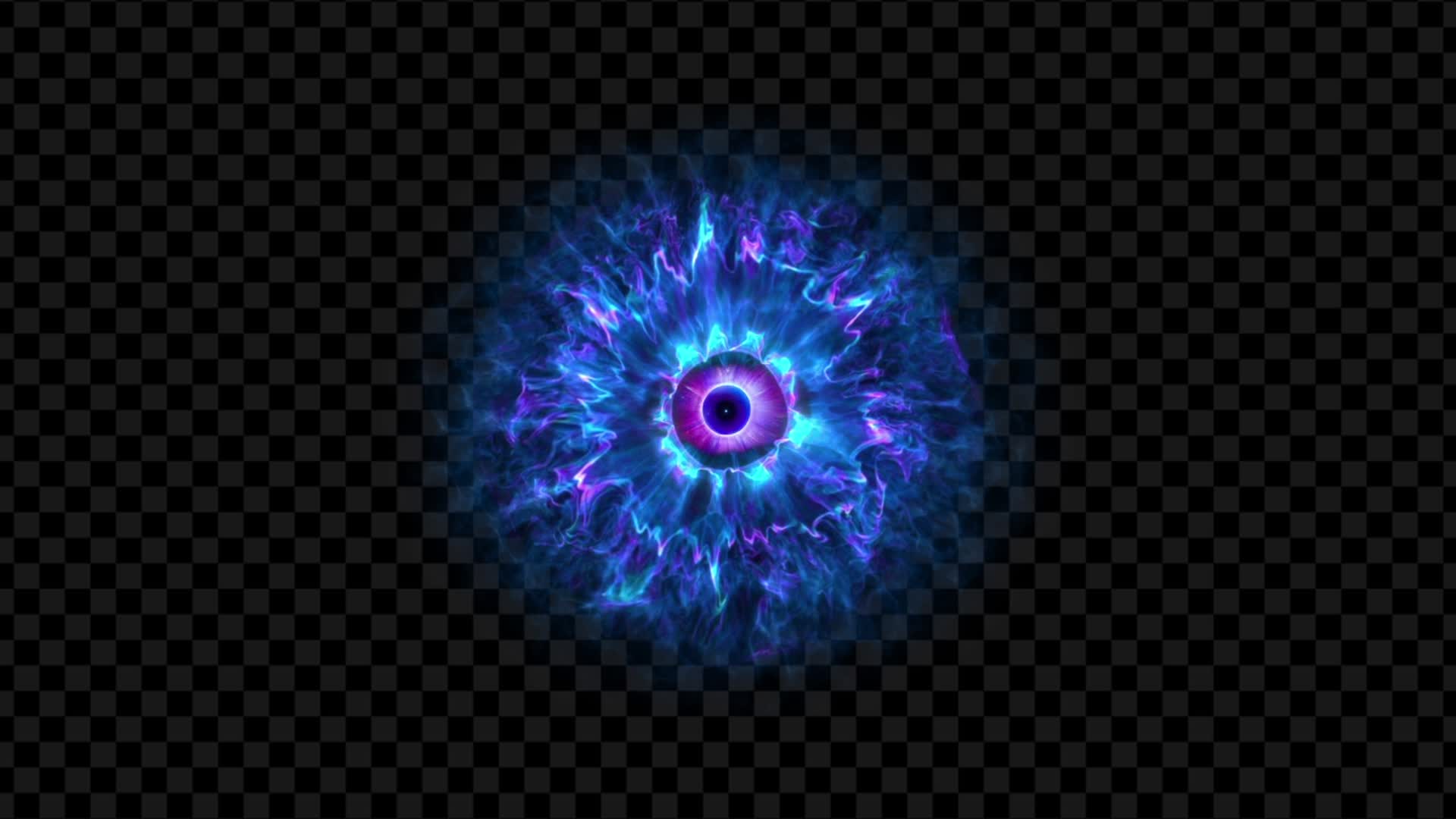 炫酷科幻魔法光效眼球1视频的预览图