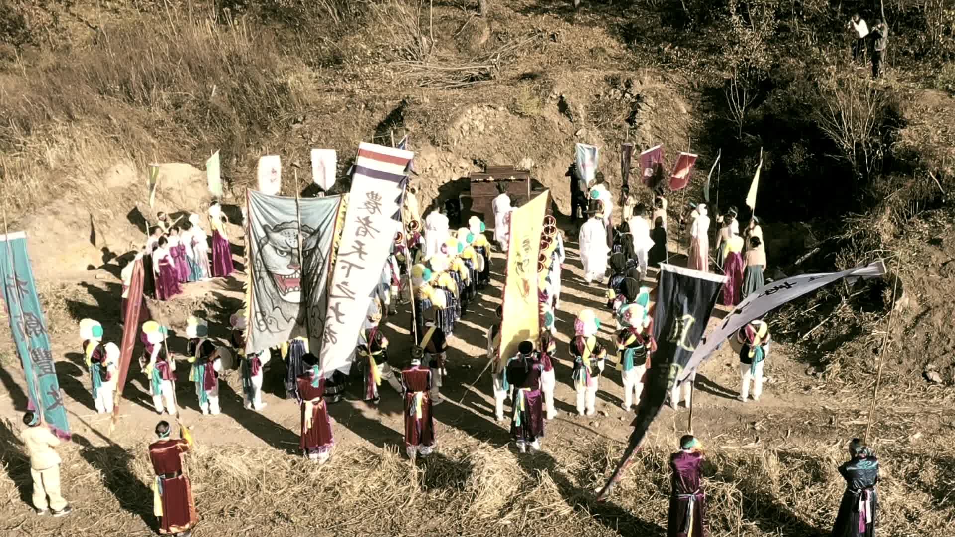 中国朝鲜族农乐舞视频的预览图