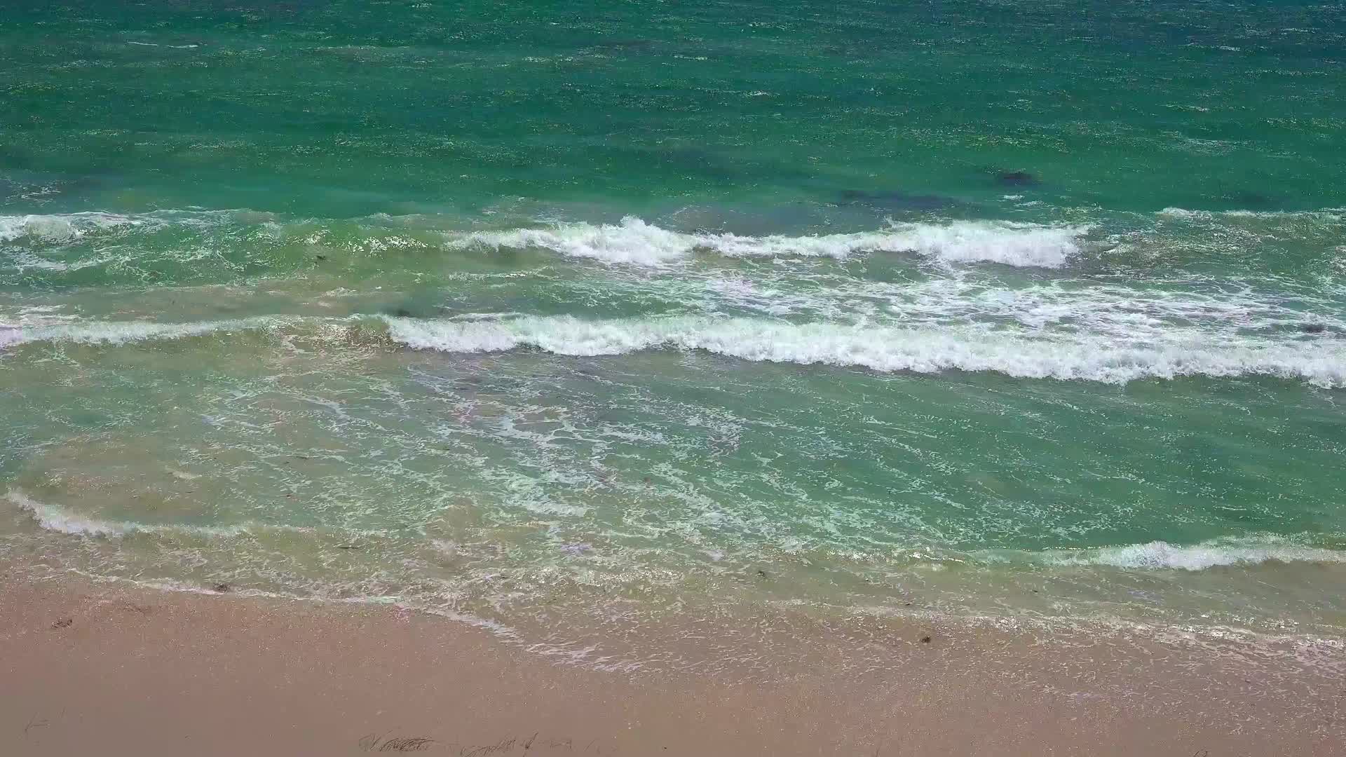 海洋大海波浪景观视频的预览图