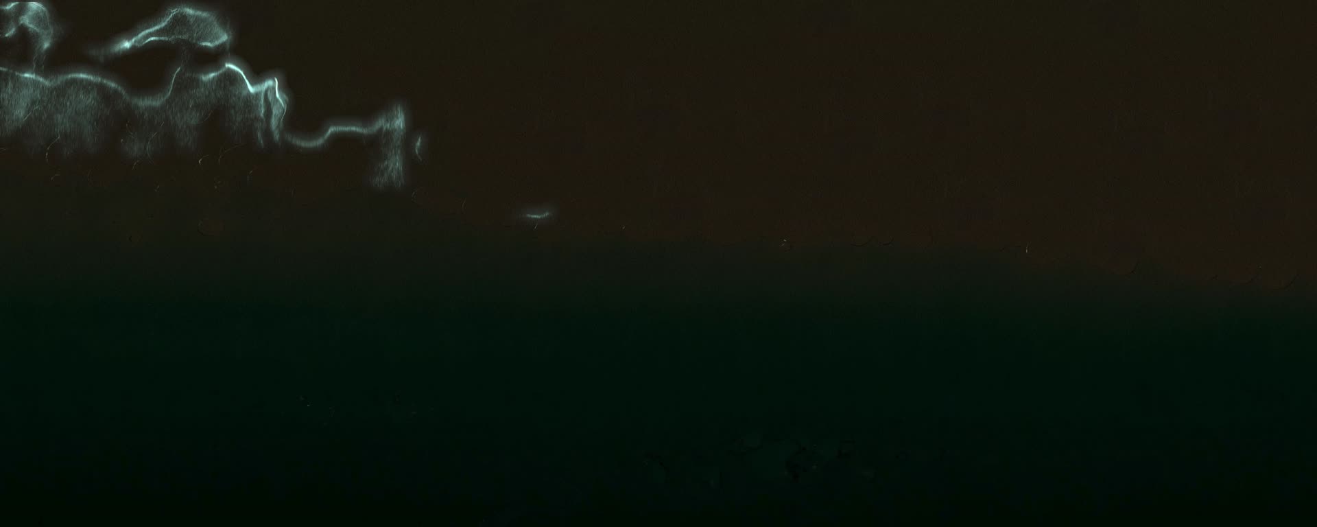 超宽屏幕粒子海洋蓝眼泪视频的预览图