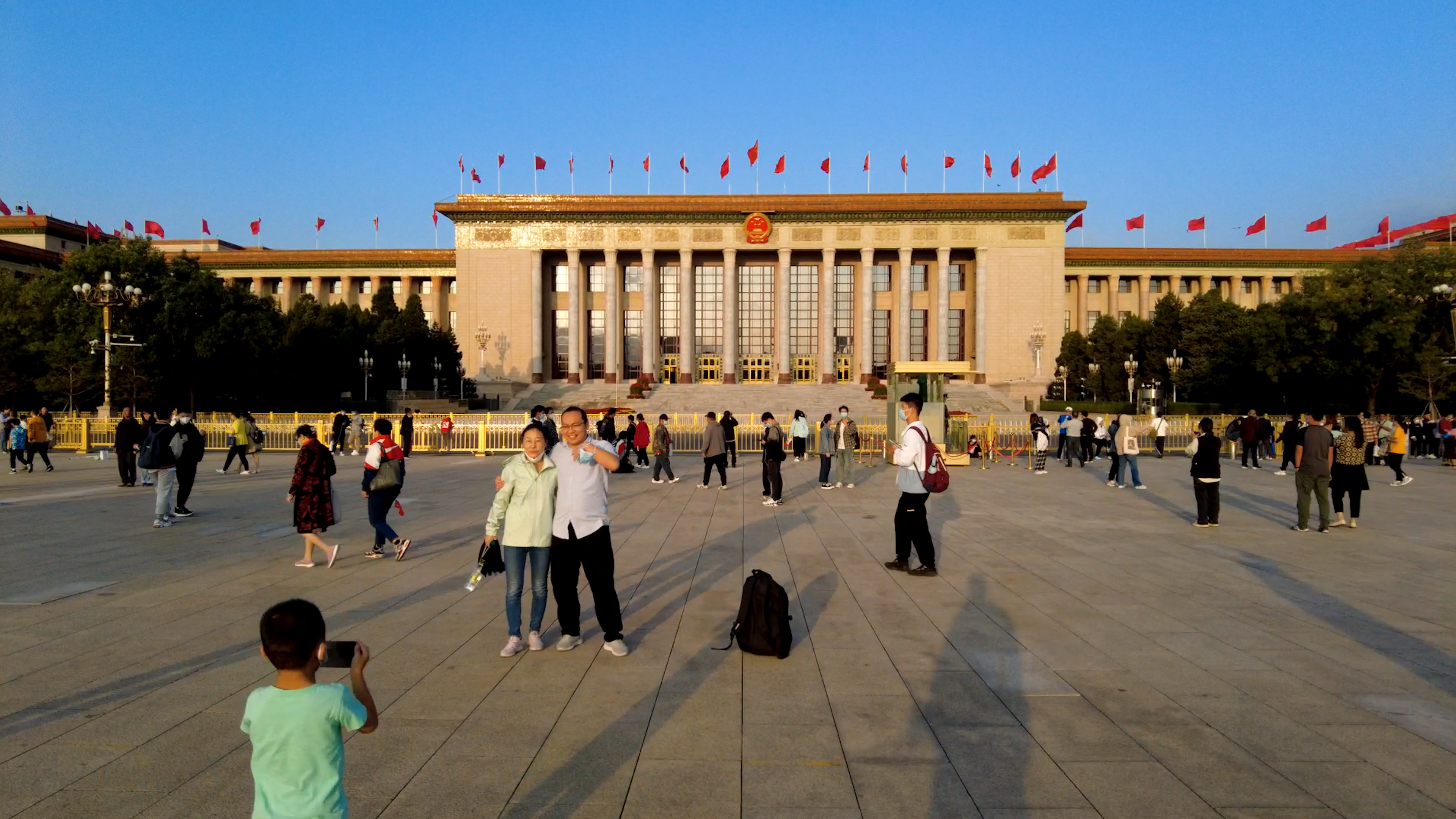 北京市人民大会堂实拍延时视频的预览图