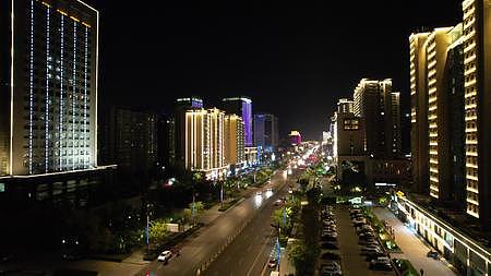 城市夜景实拍视频的预览图