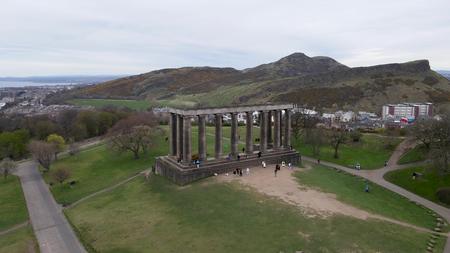 航拍英国爱丁堡视频的预览图