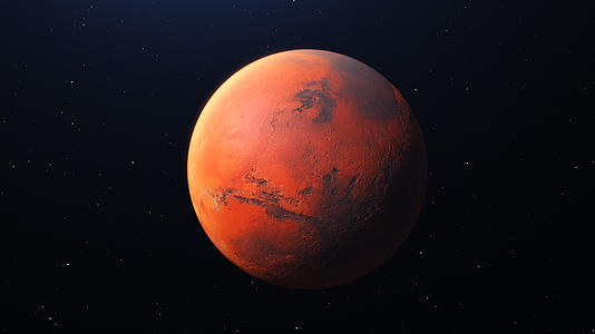 火星自转循环动画视频的预览图