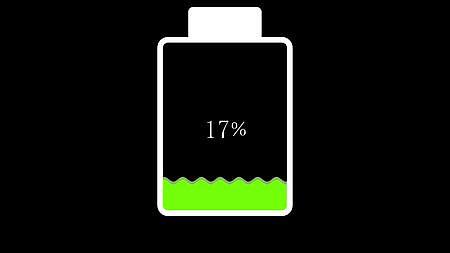 电池充电过程mg动画片头视频的预览图