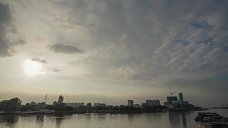 广州白鹅潭日落延时摄影视频的预览图