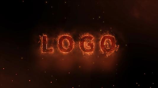 火焰LOGO演绎视频的预览图