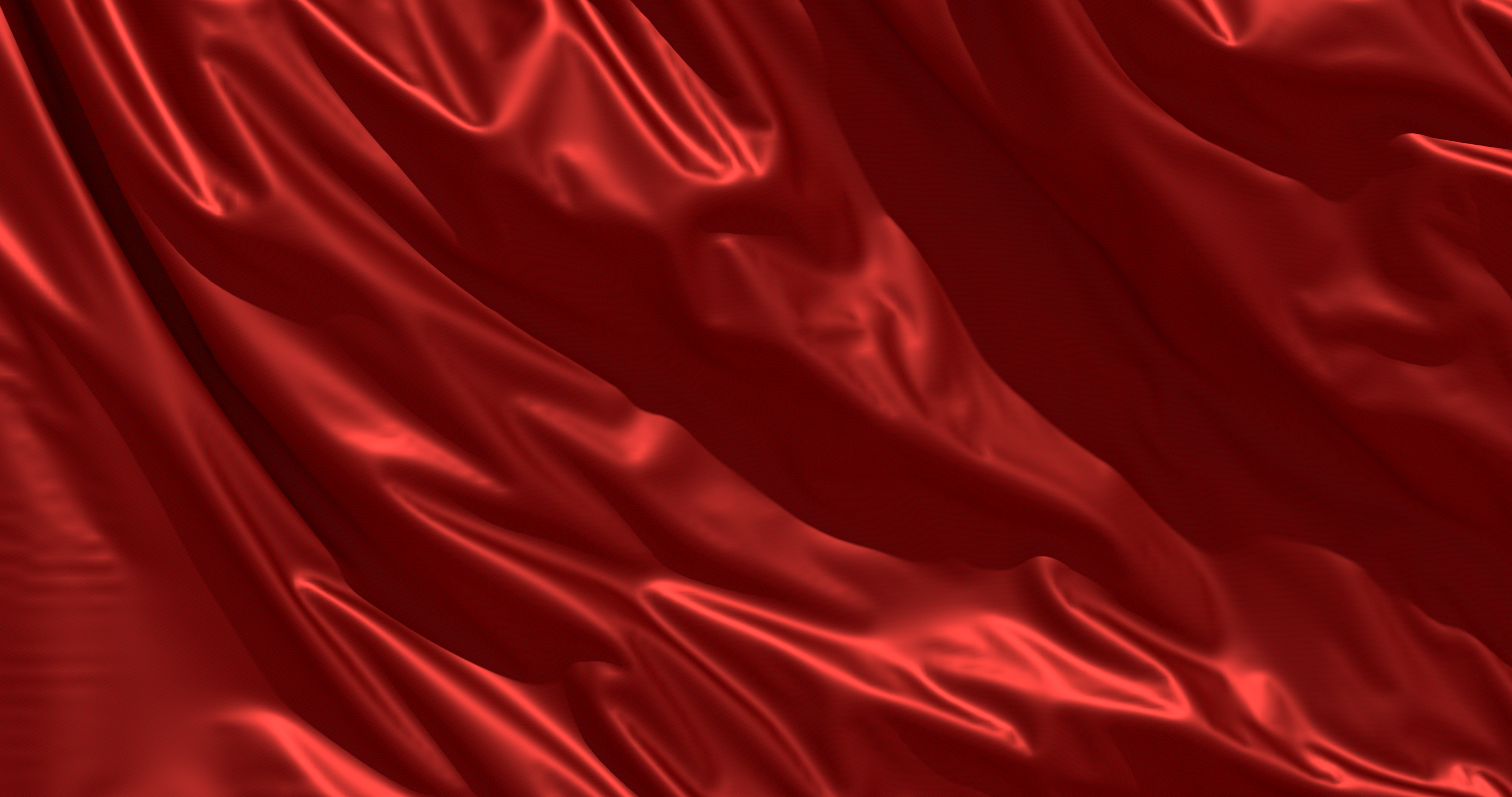红旗红绸动画背景视频的预览图