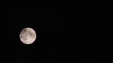 月亮中秋团圆月全食视频的预览图