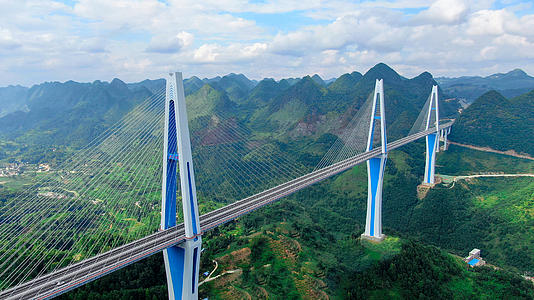 贵州平塘大桥天空之桥视频的预览图