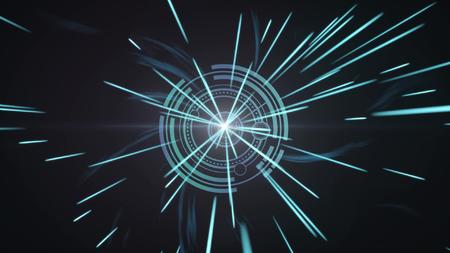 AE粒子发射动画视频的预览图