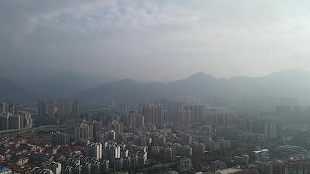 航拍广州城市视频的预览图