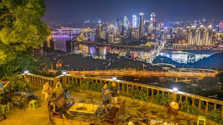重庆夜景延时摄影视频的预览图