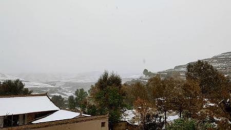 农村雪景视频的预览图
