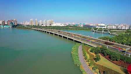 金鸡湖景观大桥视频的预览图