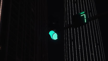 夜景红绿灯合集实拍视频4K高清视频的预览图