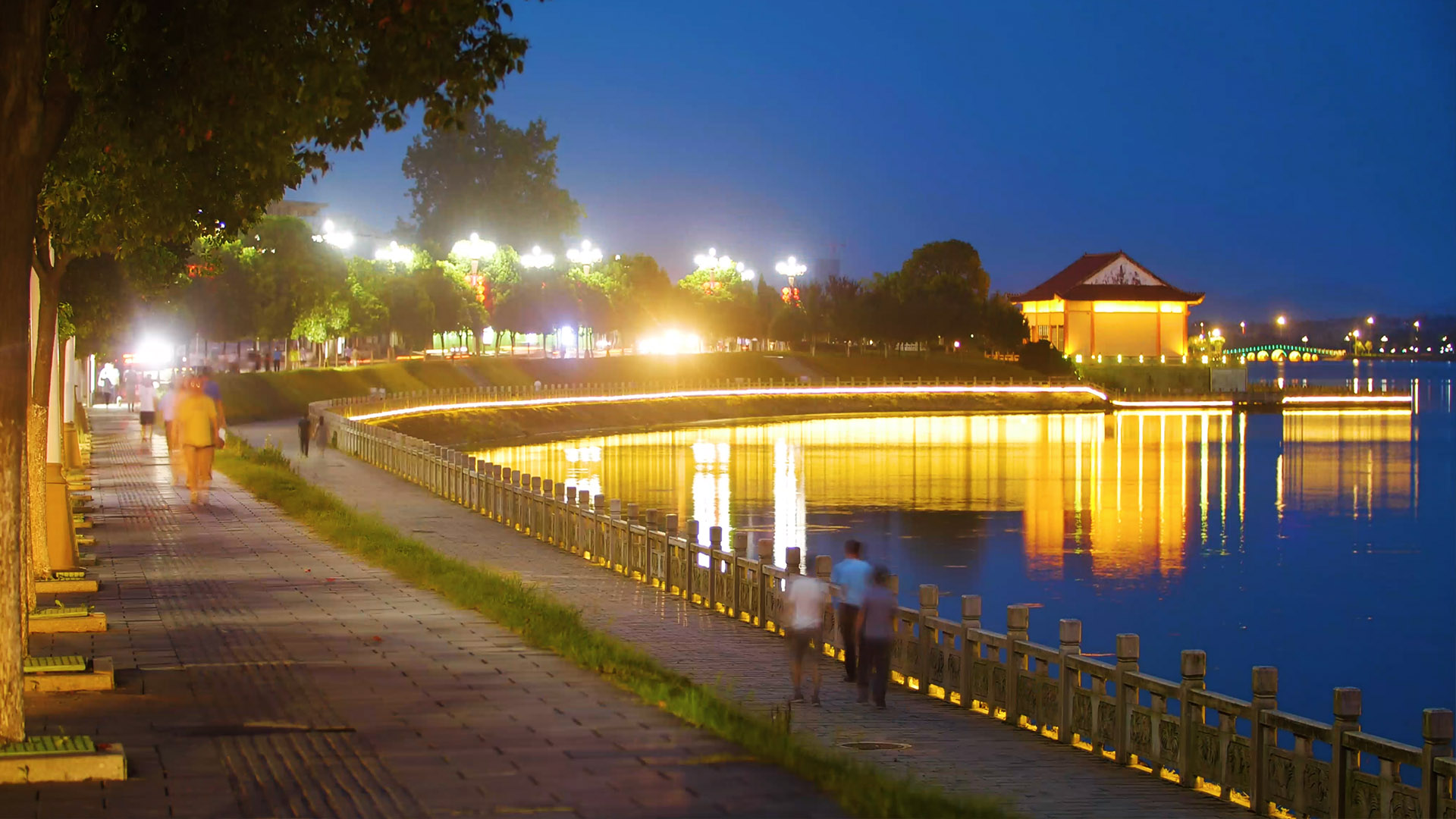 都昌城市夜景视频的预览图