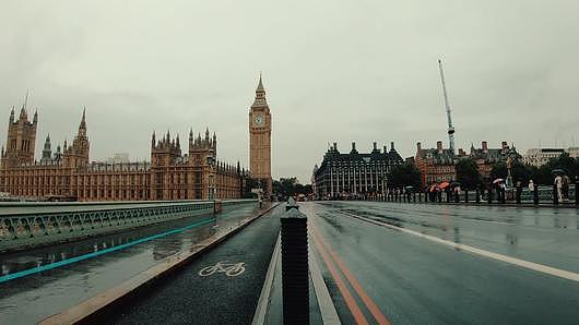 英国议会大厦大本钟地标视频视频的预览图