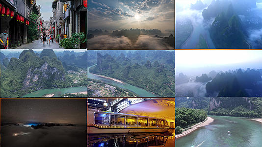 9款航拍旅行风景视频合集视频的预览图