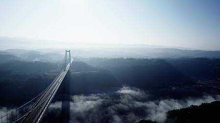 腾冲龙江大桥峡谷云雾视频的预览图