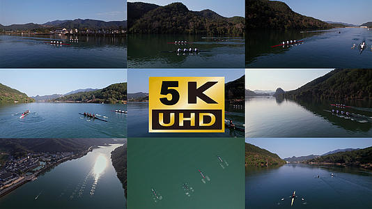 皮划艇竞赛野外皮划艇三明市将乐县常口村视频的预览图