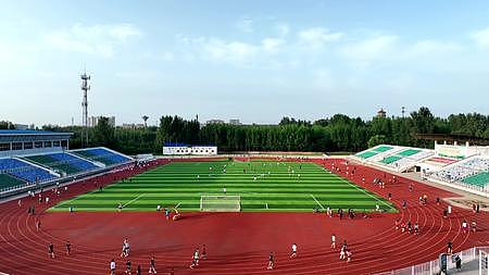 涿州体育场4K航拍视频视频的预览图