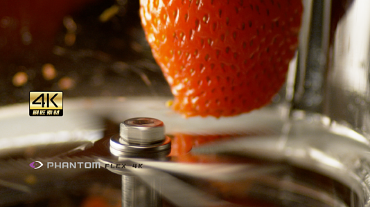 芬腾高速机1000fps之搅拌机搅草莓视频的预览图