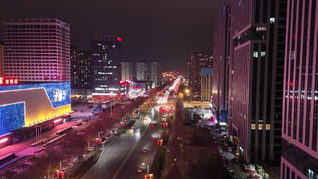 中华路夜景视频的预览图
