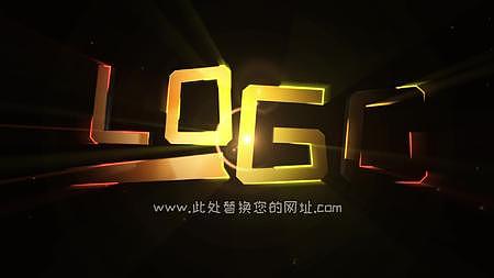 3D标志翻转LOGO片头动画AE模板视频的预览图