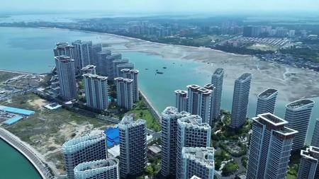 海南海花岛住宅小区建筑视频的预览图