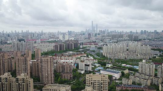 上海城市航拍视频的预览图