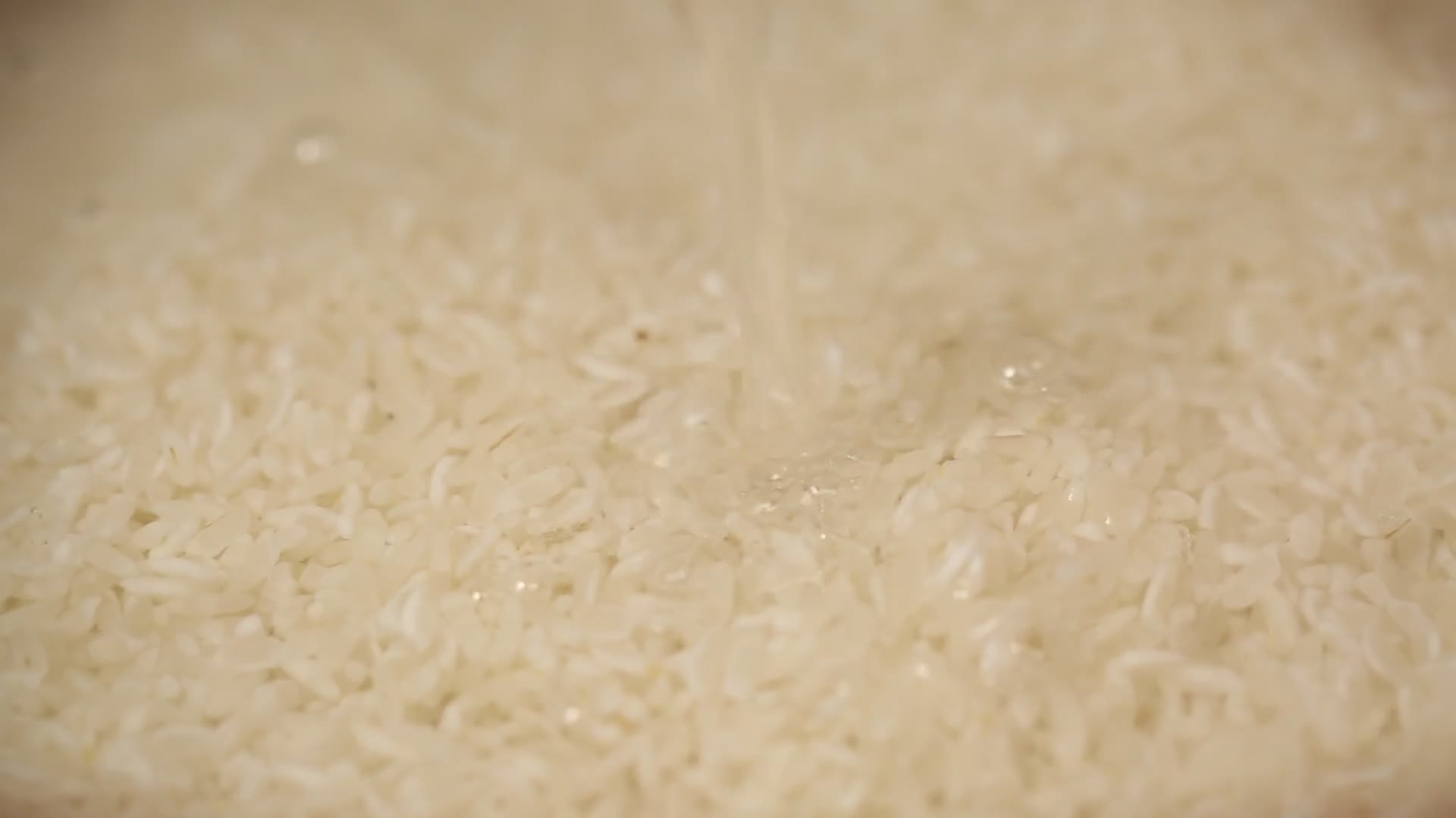 实拍淘米焖大米饭视频的预览图
