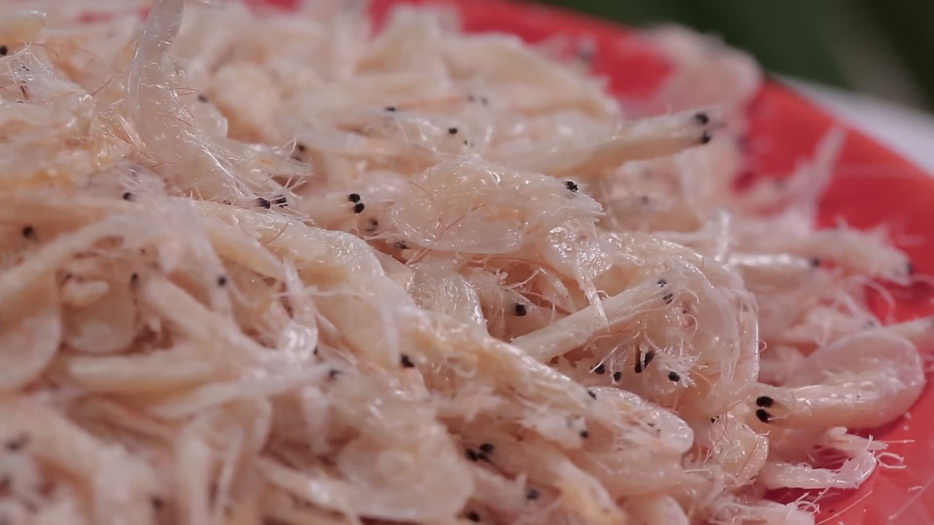 海鲜虾皮虾米食材视频的预览图