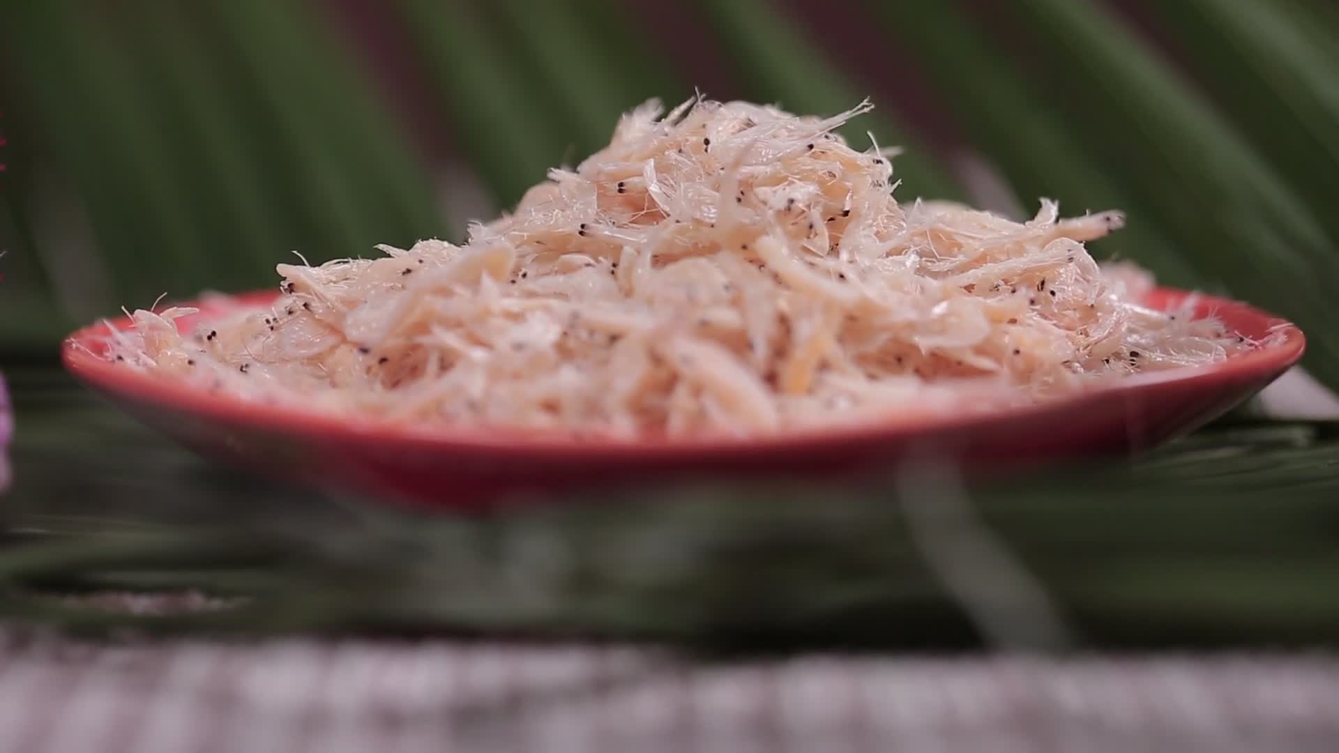 虾皮海鲜补钙无盐虾皮虾米食材视频的预览图