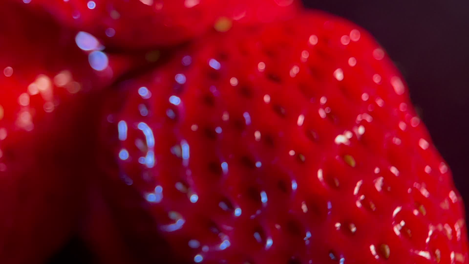 食品食材美食草莓视频的预览图