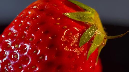 食品食材美食草莓视频的预览图