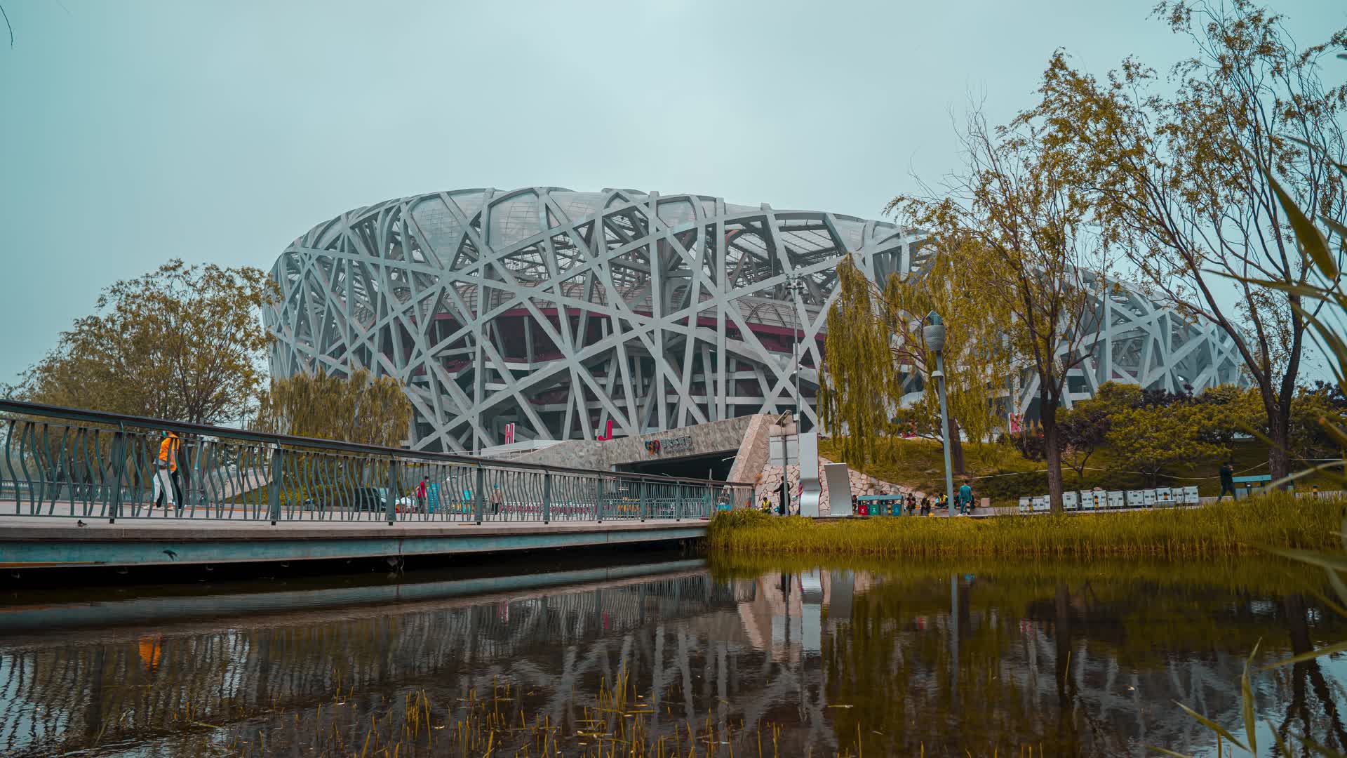 8k延时北京鸟巢奥运体育馆视频的预览图