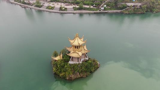 4K航拍贵州铜仁铜岩金塔视频的预览图