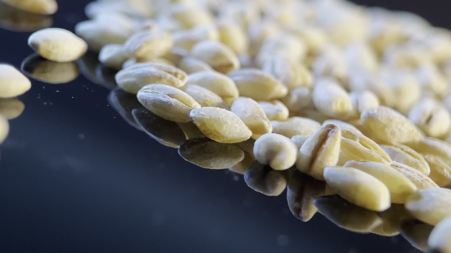 实拍4k微距大麦杂交水稻视频的预览图