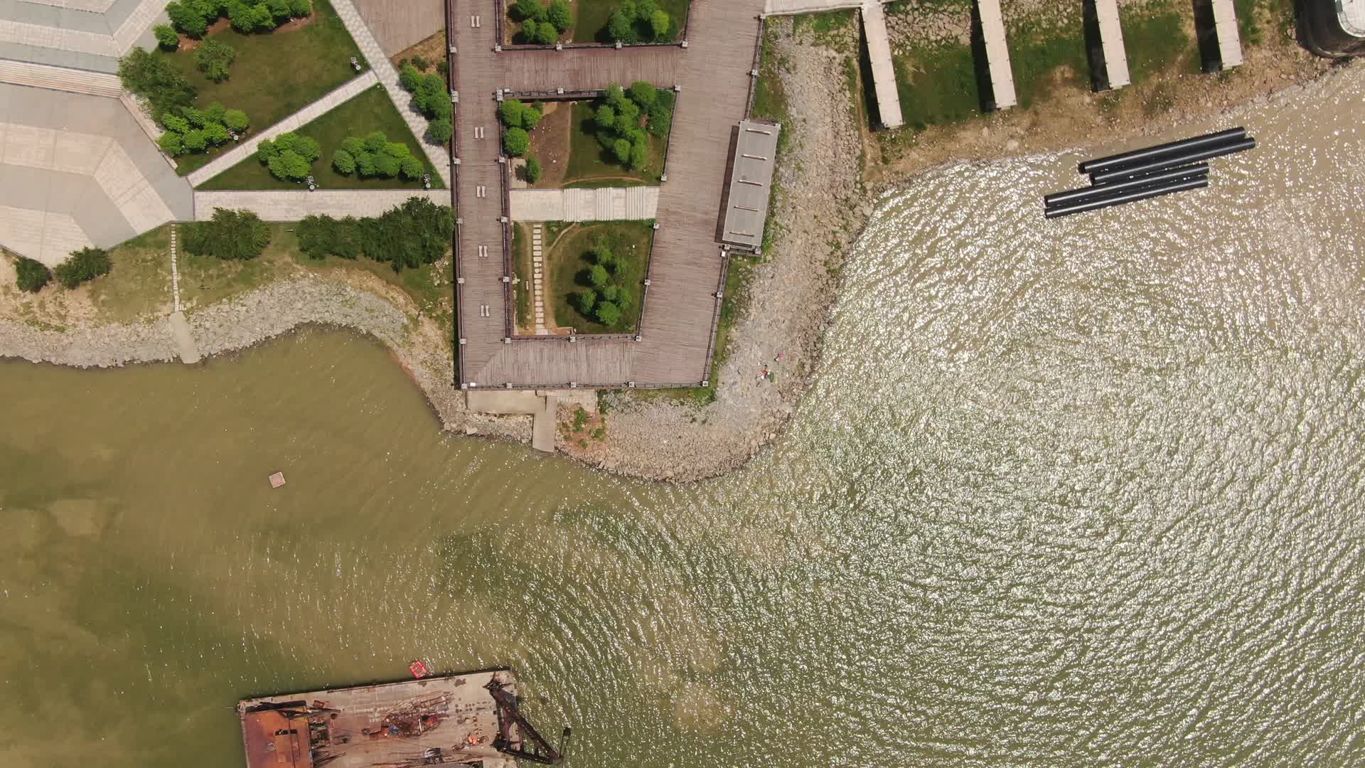 航拍南昌九龙湖视频的预览图