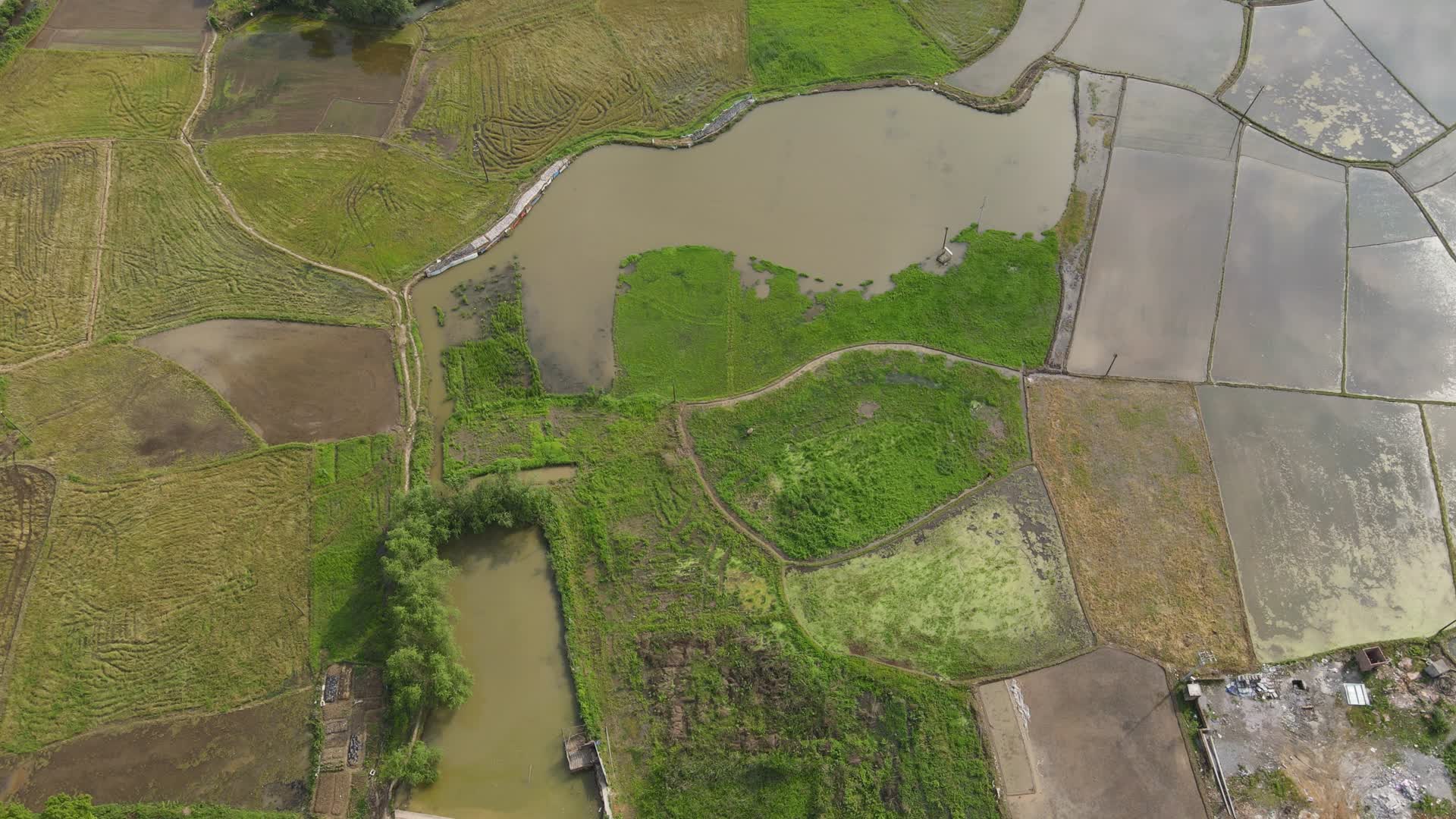 航拍农田农业种植基地视频的预览图