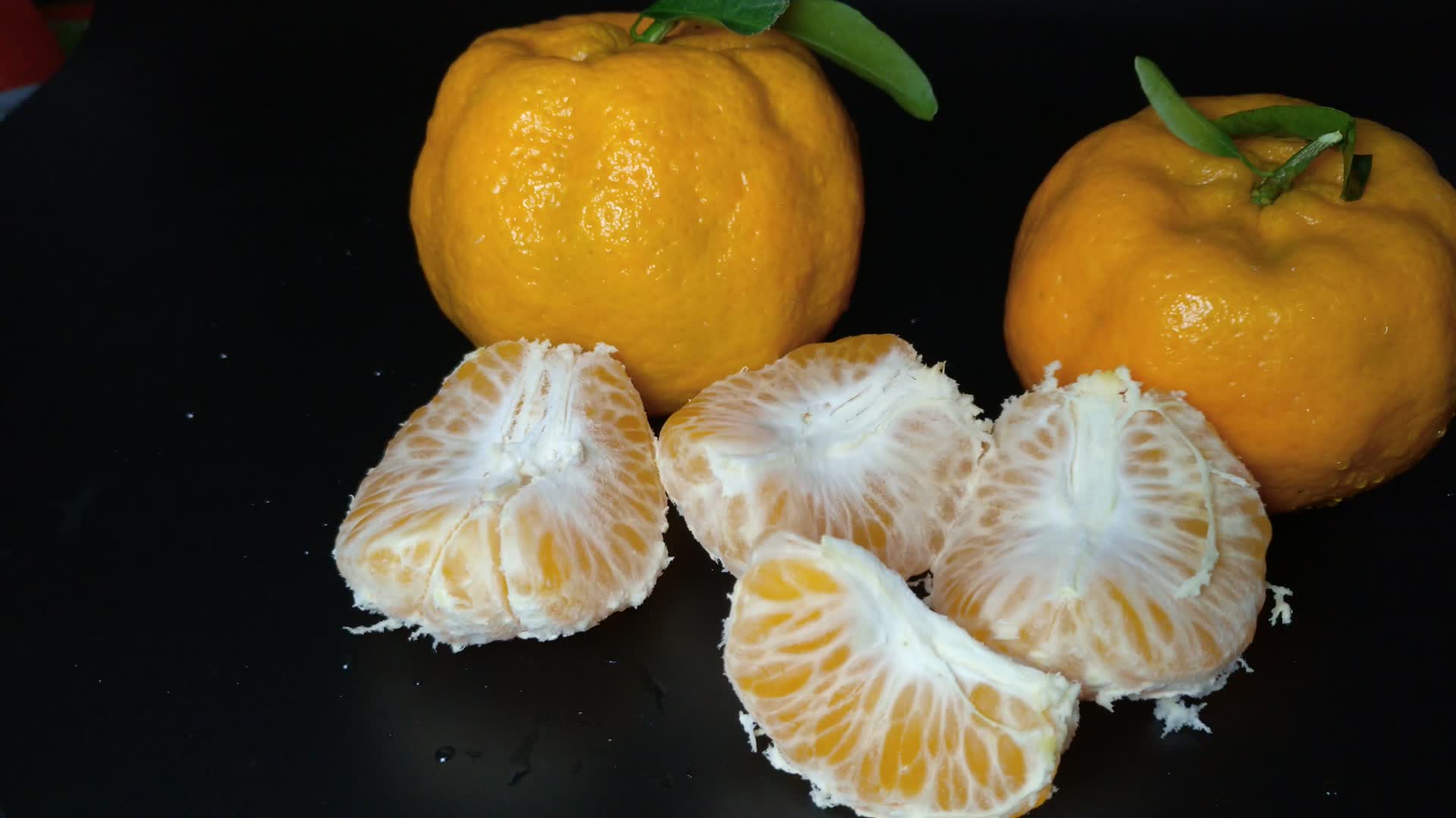 4K实拍水果柑橘视频的预览图