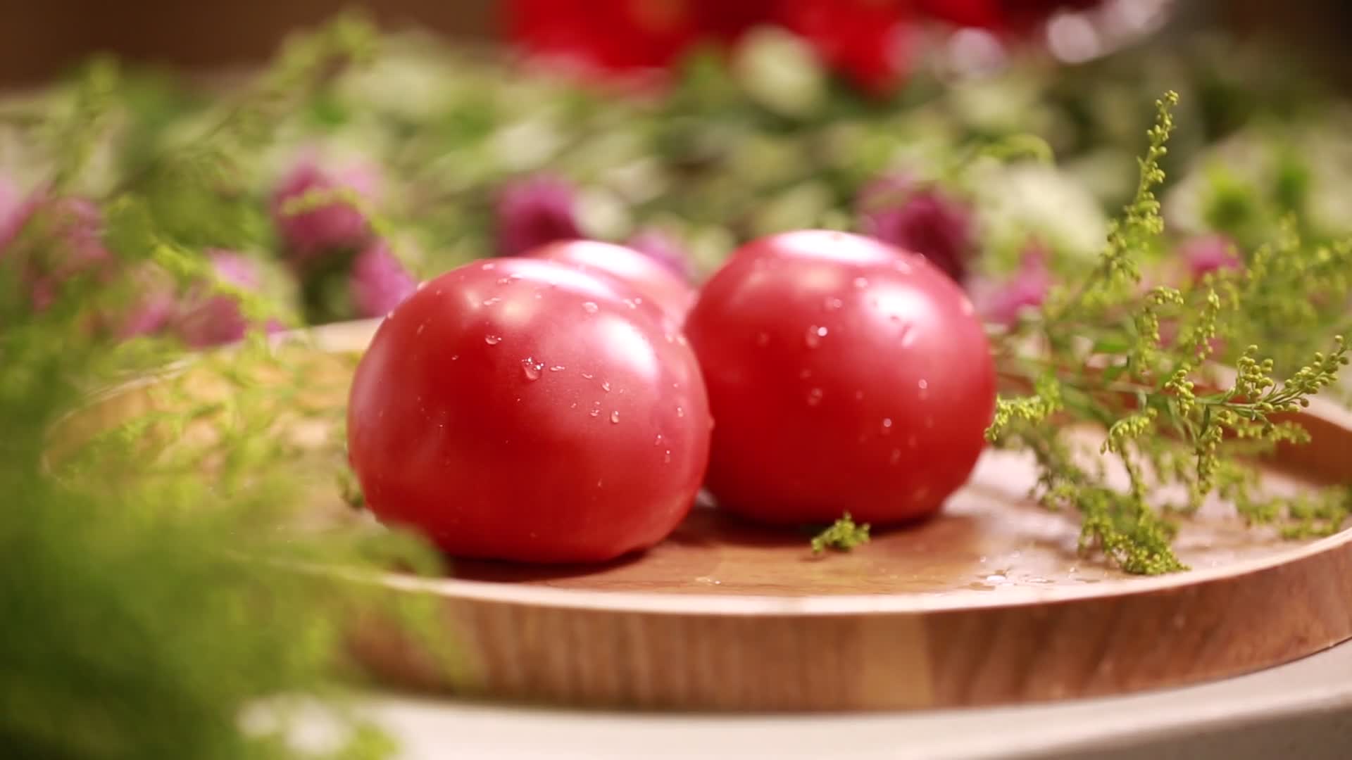 食材番茄西红柿视频的预览图