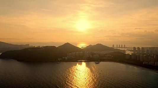 三亚湾夕阳视频的预览图