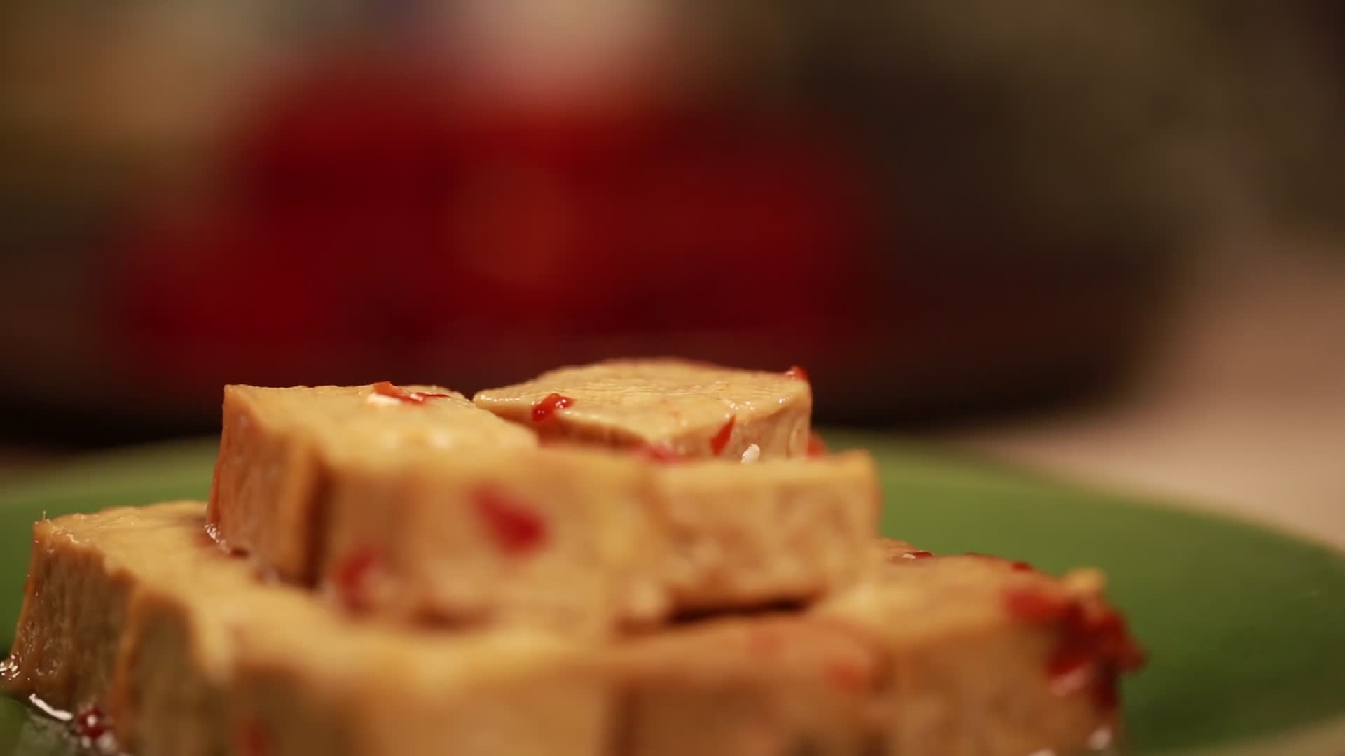 腐乳酱豆腐臭豆腐白方红方咸菜视频的预览图