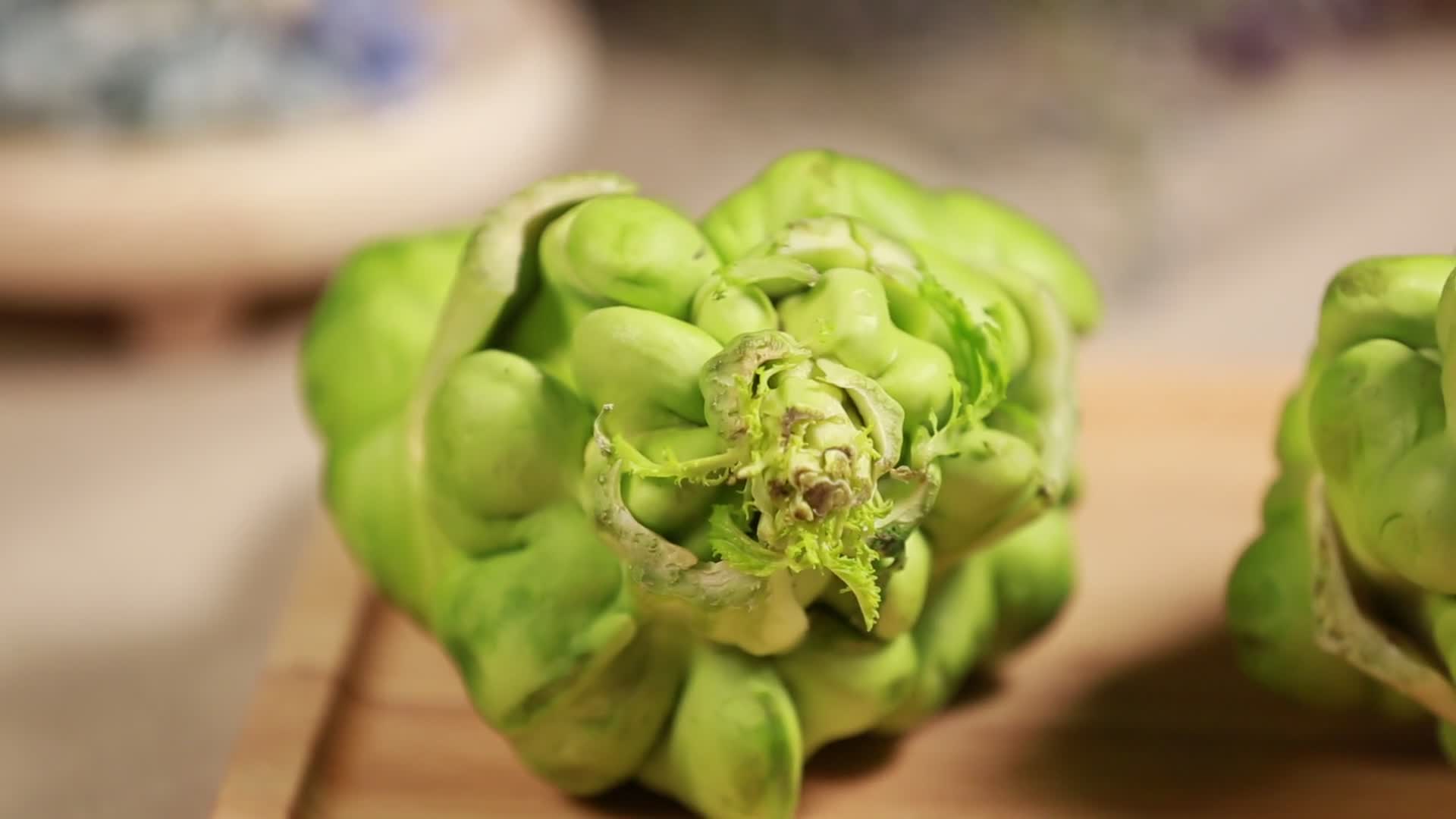 芥菜头菜疙瘩榨菜原料视频的预览图