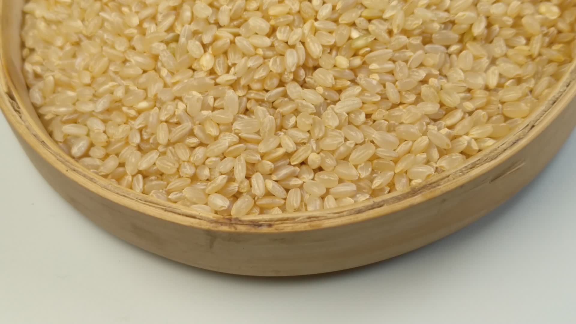糙米大米粮食视频的预览图