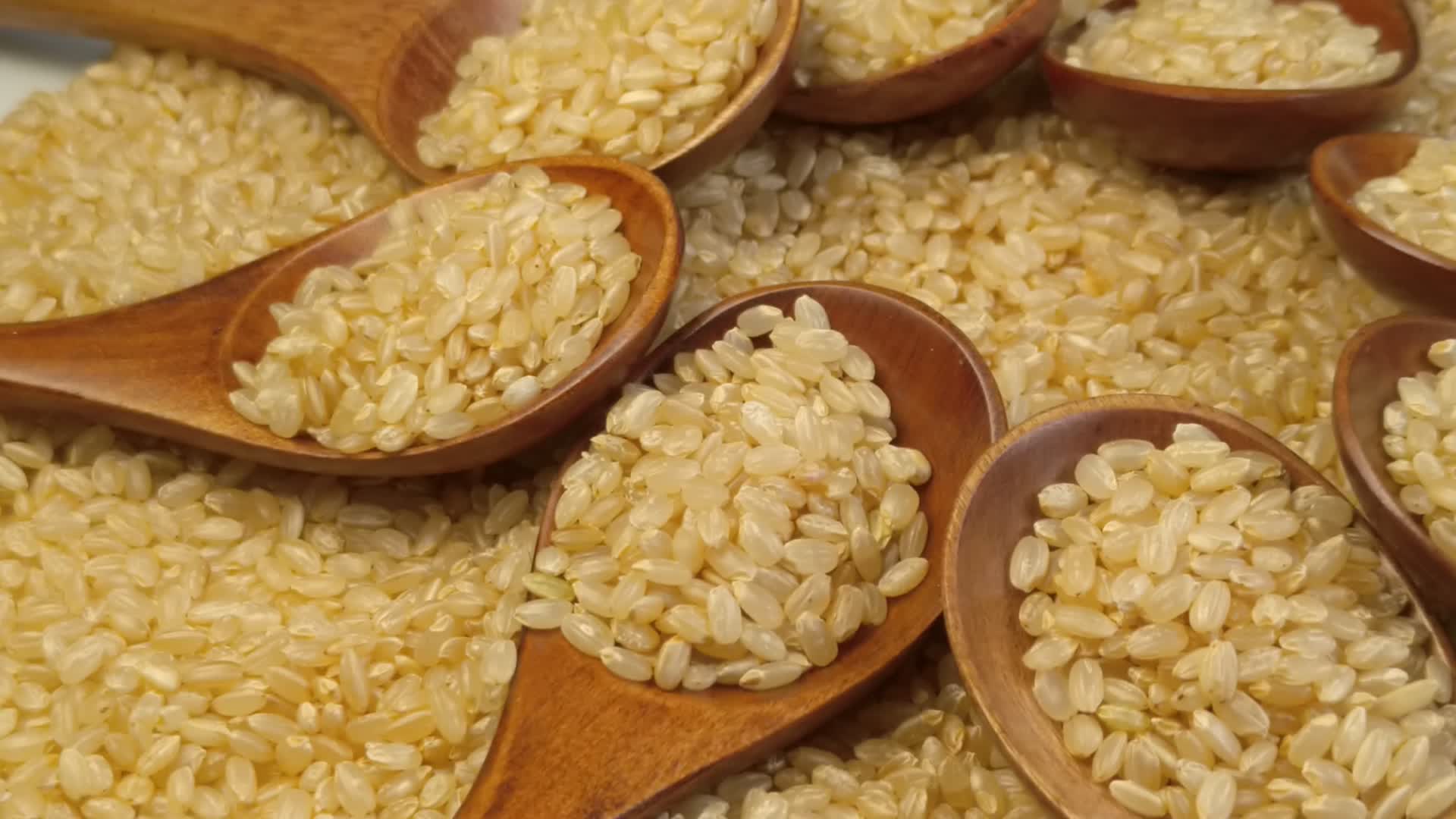 糙米大米粮食视频的预览图